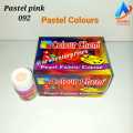 Pack of 6 Colour Chem Pearl Pastel Fabric Paint, Colours, 20ml Per Bottle Special Light Shades. 