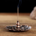 Incense Burner Coil Holder Plate Burner Lotus Rack Ash Catcher Plate Incense Sticks Holder For Soothe The Nerves Desktop Decor. 