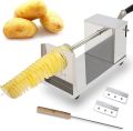 Potato Spiral Cutter Potato Slicer Potato Tornado Slicer Tornado Potato Machine Spiral Twister Potato Chips Slicer Vegetable Cutter Cutting Machine. 
