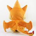 New Pokemon Pikachu With Charizard hat Plush Soft Toy Stuffed Animal Doll 9in Open Mouth. 
