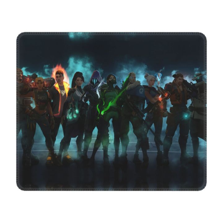 Valorant Characters Team Mouse Pad Custom Non-Slip Rubber Base Gaming Mousepad Accessories Video Game Office Desktop Mat