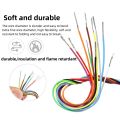 10M UL10064 FEP Wire Ultra Fine (No scroll) 40/36/34/32/30/28/26 AWG PTFE Plastic Solder High Conductivity Copper Line. 