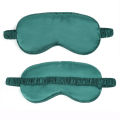 Soft 100% Pure Silk Portable Travel Sleep Eye cover/ Double-Sided Natural Sleeping Eyeshade / Women Sleeping Eyes Cover / Men Blindfold /. 