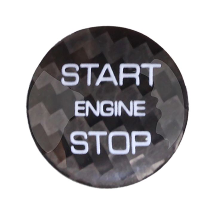 Sticker Engine Stop Car Start Engine Stop Push Button Cover Ring Trim Sticker for Range ...