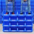 Tools plastic Bin box Storage System LARGE Containers stackable (Set of 4). 