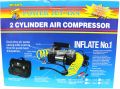 Portable Heavy Duty 2 Cylinder Air Compressor 12V 628-4X4. 