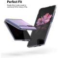 Samsung  Galaxy Z Flip 5G Transparent Protective Hybrid Case Premium Quality Sides Soft Clear Slim Fit Cover. 