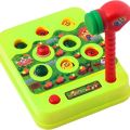 WHAC-A-MOLE Hammer Challenge Game Toy For Kids/ Hammer Game Whack the Mole & It Sound/ Battery Operated Hammer Game For Interactive Fun Play Helps in Kids Sensory Play Hands and Eye Coordination Exercise Perfect Item For Gift. 