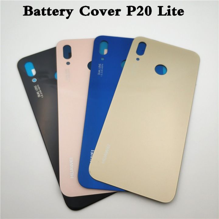 Huawei P20 Lite / Nova 3E Back Glass Battery Cover Rear Door Housing Case For Huawei P20 Lite / Nova 3E Back Battery Cover Replacement
