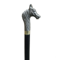 Unique Horse Knob Stick, Handcrafted Walking Stick, Stainless Steel Walking Stick, Elders Knob Stick.. 