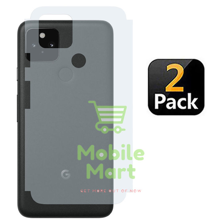 Google Pixel 5A Back Matte Protector Soft Skin Sheet Soft Film Protector For Google Pixel 5A - 2PCs
