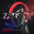 Redragon H510 Zeus-X RGB Wired Gaming Headset - 7.1 Surround Sound - 53MM Audio Drivers in Memory Foam Ear Pads w/Durable Fabric Cover- Multi Platforms Headphone - USB Powered for PC/PS4/NS. 