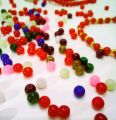 100pcs, High Quality Round Glass Beads/spacers, about 6mm, DIY Art & Craft.. 