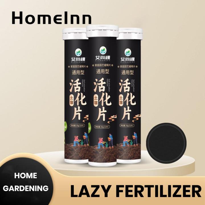 Rich Nutrition Soil Fertilizer Tablet Boost Plant Growth with 22pcs Soil Activation Fertilizer Tablets Perfect for Southeast Asian Gardens Soil Activation Tablet