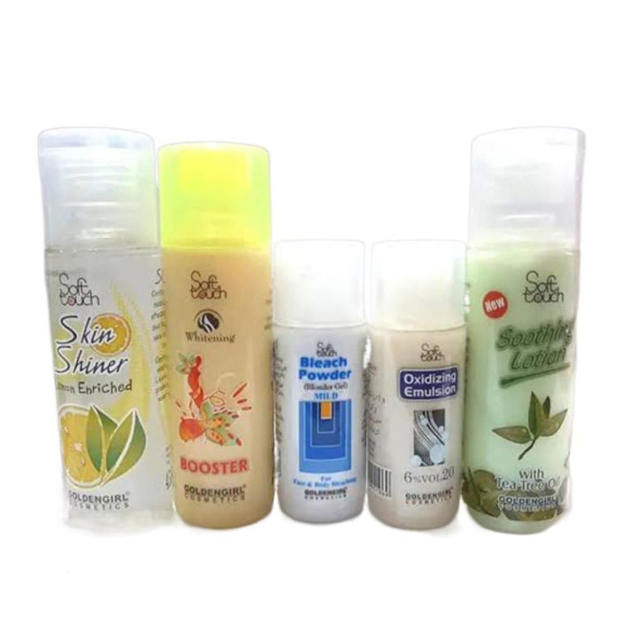 Set of 5 Skin Polish Kit - Golden Girl (Soft Touch)