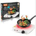 RAF 1000W Electric Stove & Hot Plate – Automatic Single Burner Electric Coil Cooking Heater | Portable & Compact for Traveling | High-Performance Electric Ring Stove for Efficient Kitchen Use | easy to clean. 