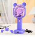 Cute mini fan for school  Portable USB Handheld Fan One-speed Strong Wind Mini Fan Outdoor Fan Cooler mobile holder  and sharpner. 