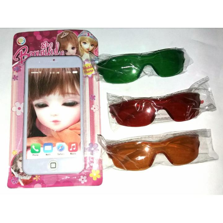 Hello Kitty Touch Screen Toy Musical 4,5 Inches Mobile Phone with Glasses