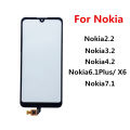 Outer Screen For Nokia 2.2 3.2 4.2 7.1 6.1 Plus Digitizer Sensor Front Touch Panel LCD Display Glass Cover Repair Replace Parts. 