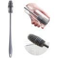Silicone Bottle Cleaning Brush with Long Handle - Cleaning Tool for Baby Feeder and Bottles - Mini Brushes for Kitchen. 