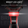 Cordless Drill Set 2 Batteries, WAKYME 12.6V Power Drill 30NM 18+1 Clutch, 3/8" Keyless Chuck, Variable Speed Built-in LED Electric Driver Drill for Drilling Wall, Bricks, Wood, Metal etc. 