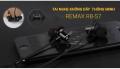 Remax RB S7 - Outdoor Sporting Bluetooth Magnetic Earphone Headset - Black. 