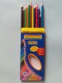 12 Pencil colors Full size china colors pack of 12's Color un breakable good quality. 