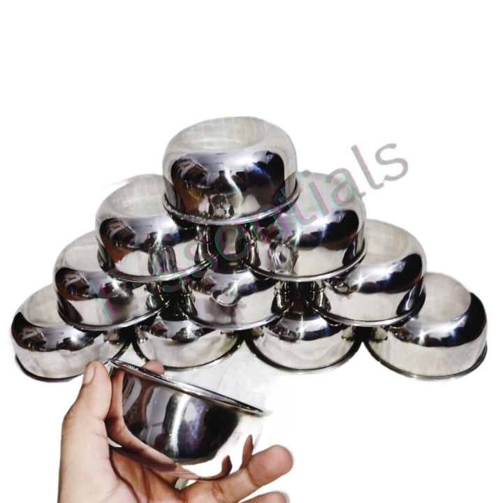 12%20Pcs%20Deep%20SMALL%20Bowls%20Size%204%20inches%20Stainless%20Steel%20-%20Image%205