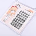 3-piece Opera Lazy Person Self-adhesive Pure Desire Cartoon Beginner Single Stem Already Cut Natural Version LateL. 