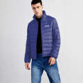 ELO - MA8 Men's Logo Printed Long Sleeve Puffer Jacket for Men. 