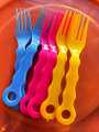 Plastic Toddler Utensils Set of 12 Kids Utensils Forks and Spoons - BPA FREE/Dishwasher Safe Toddlers Silverware Set Brightly Colored Children's Safe Flatware Cutlery Set. 