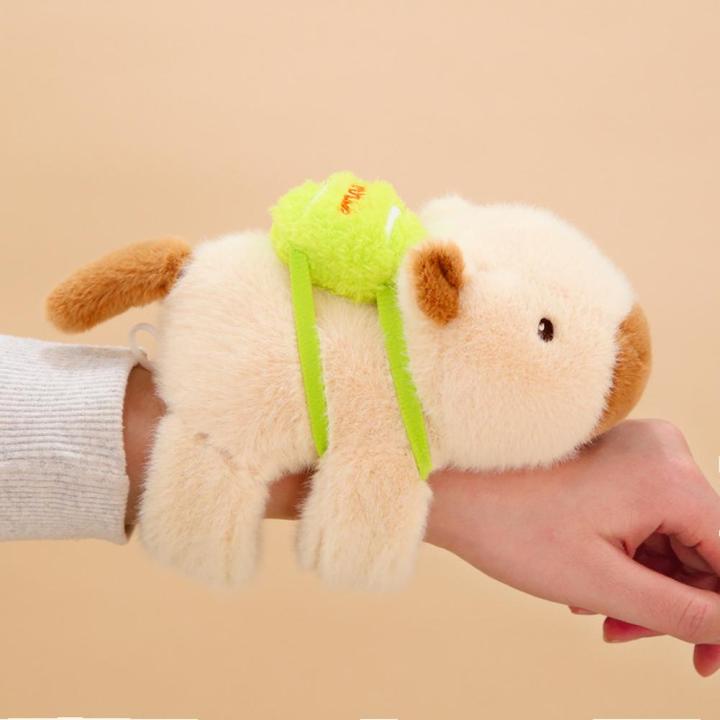 PinShang%20Capybara%20Plush%20Wrist%20Bracelet%20For%20Kids%20Snap%20Ring%20Capybara%20Cartoon%20Cute%20Plush%20Toy%20Christmas%20Gifts%20For%20Girls%20Boys%20-%20Image%208