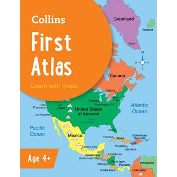 Collins First atlas (Collins School atlases) By collins maps