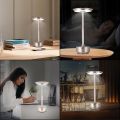 Rechargeable Cordless LED Table Lamps Touch Sensor Light, 3-Levels Portable Dimming Wireless Battery Operated Lamp，Nightstand Lamp/Night Light/Restaurant Table/Outdoor/Coffee/Bar. 