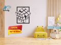 Dice Wooden framae wooden wall art. 