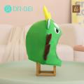 Cartoon Dragon Headgear Fluffy Dragon Plush Hat Cute Zodiac Dragon Doll Costume for New Year Masquerade Party Cosplay Props Accessories Dragon Headgear. 
