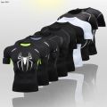 Spider Men T Shirt Quick Dry Rashgard Running Shirt Men Compression Shirt Gym Fitness Top Sport Shirts Men Exercise Jersey 2099. 