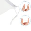 20/10pcs Transparent Sanitary Dust Protective Mask Plastic Open Face Guard Manicure Polishes Shield Beauty Tattoo Accessories. 