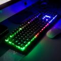 New RGB Keyboard With Colorful Mouse (Combo). 