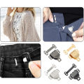 1/4Set Metal Invisible Hook Buttons Pant Coat Hidden Buckle DIY Clothing Trousers Decor Stealth Clasp Sewing Craft Accessory. 
