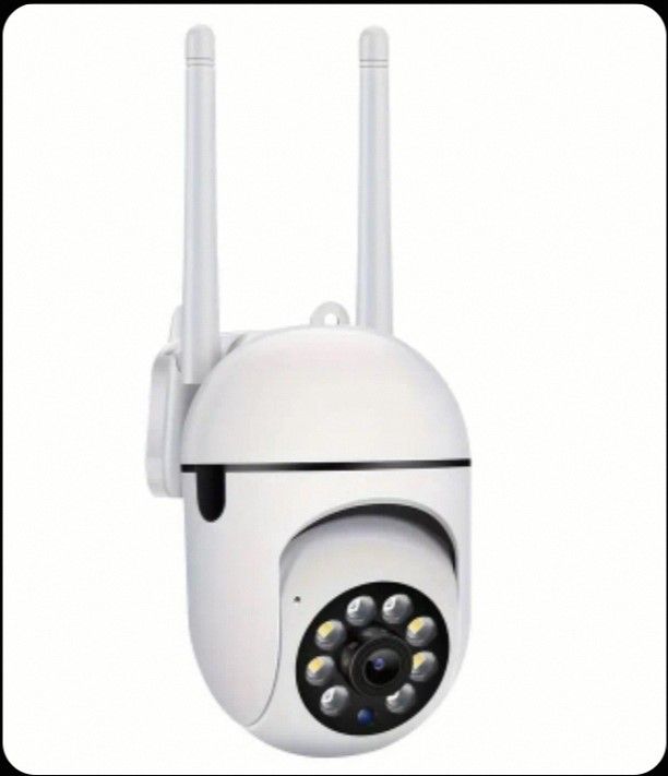 1080P Wifi Wireless Security Camera with Night Vision and Color Display ...