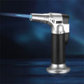 Professional Kitchen Cooking Torch Refill Blow Torch with Lock Adjustable Flame for BBQ Baking Soldering. 