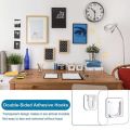Self Adhesive Double-Sided Hook Wall Decor Transparent Hooks For Hanging Wall Storage Holder For Kitchen Bathroom Multi-Purpose Hooks for Hanging. 