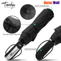 TRENDZIO Auto Open and Close Fashion Folding Umbrella 10 Ribs Windproof Umbrellas for Rain and Sunlight Compact Size Portable Three Steps Folding Umbrella for Men Women. 