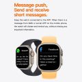 T800 Ultra Smart Watch Series 8 1.99" Bluetooth Call Smartwatch Heart Rate Sleep Monitoring IP67 Waterproof. 