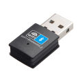 150Mbps USB WiFi Bluetooth Adapter 2in1 Dongle 2.4G WiFi Network card Wireless Wlan Receiver Driver Free For PC Laptop WIN 8/10. 