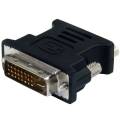 DVI to SVGA Adapter | DVI-I Dual Link (24+5) to VGA Converter (Black) | DVI-I Dual Link (24+1) to VGA Converter (Grey) | High-Definition Signal Transfer | Analog Monitor Compatibility. 