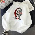 Money Heist printed High Quality Hoodie Pullover For Winter Wear. 