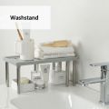 Detachable Expandable Shelf Adjustable Kitchen Counter Organizer Rack. 