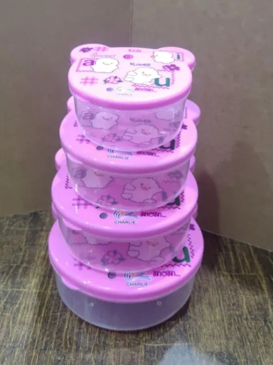 Teddy%20Bear%20Shaped%20Bowl%20Set%20in%20different%20colours%20(4%20in%201)%20-%20Image%202